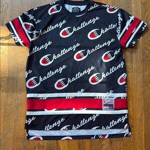 Challenge Men's Black and Red Jersey